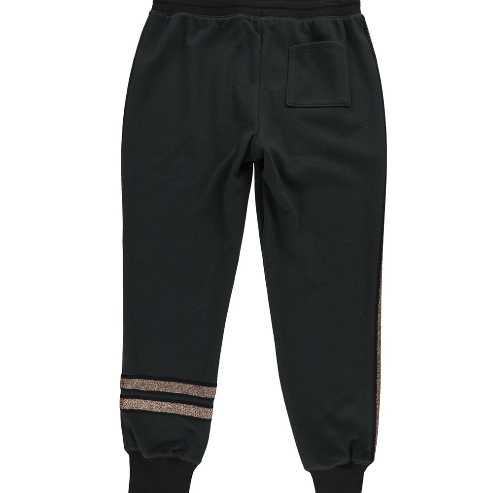 N:PHILANTHROPY Black Joggers with Glittering Gold Accents - Picture 2 of 2
